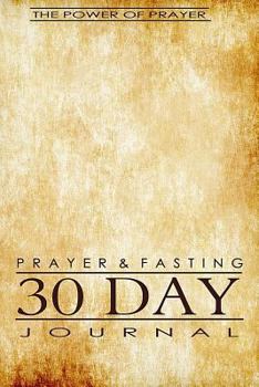 Paperback Prayer & Fasting 30 Day Journal Book