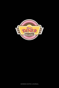 Paperback Mom's Buffet Open 24 Hours: Sermon Notes Journal Book