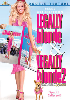 DVD Legally Blonde 1 & 2 Book