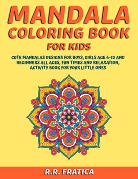 Paperback Mandala coloring book for kids Book