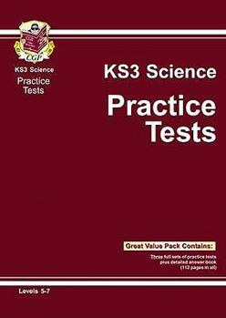 Paperback Ks3 Science Practice Tests Book