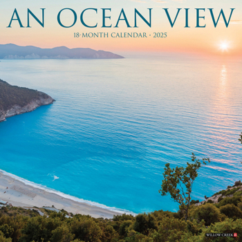 Calendar Ocean View 2025 12 X 12 Wall Calendar Book