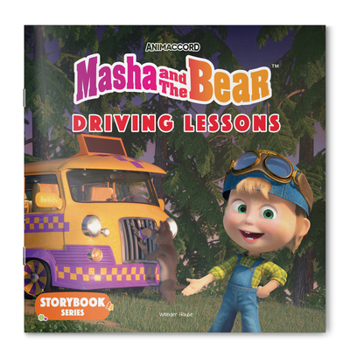 Paperback Masha and the Bear: Driving Lessons Book