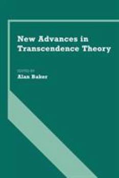 Paperback New Advances in Transcendence Theory Book