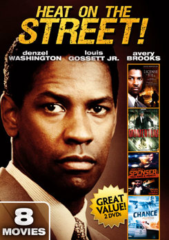 DVD 8 Movies Heat on the Street Volume 2 Book