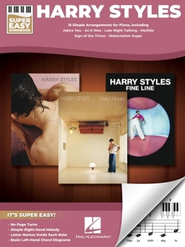 Paperback Harry Styles - Super Easy Songbook for Piano Book