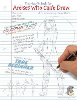 Paperback The How-To Book for Artists Who Can't Draw Book