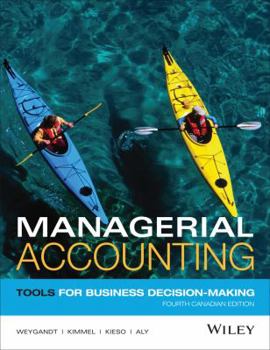 Hardcover Managerial Accounting: Tools for Busines Decision-Making Book