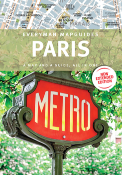 Hardcover Paris Everyman Mapguide Book