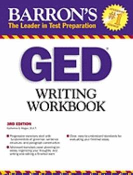 Paperback Barron's GED Writing Workbook Book