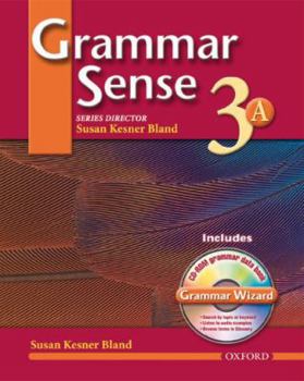 Paperback Grammar Sense 3A [With CDROM] Book