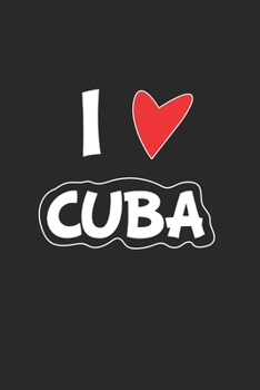 Cuba: Notizbuch, Notizheft, Notizblock | Geschenk-Idee für Kuba Fans | A5 | 120 Seiten