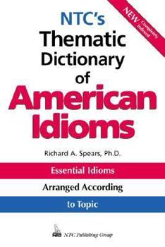 Paperback NTC's Thematic Dictionary of American Idioms Book