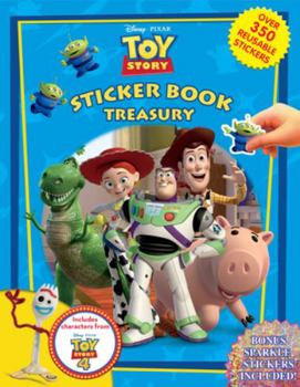 Hardcover Disney Toy Story (New) Sticker Book Treasury Book