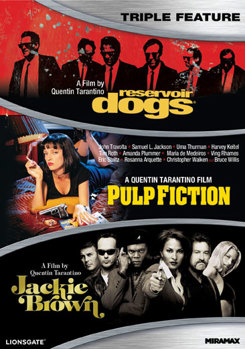 DVD Quentin Tarantino Triple Feature Book