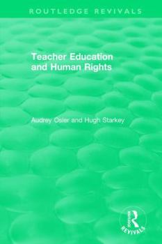 Paperback Teacher Education and Human Rights Book