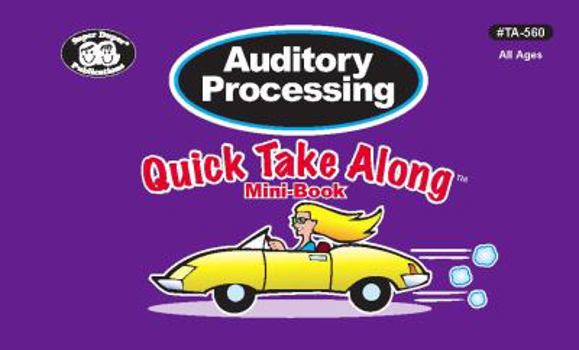 Spiral-bound Super Duper Publications | Auditory Processing Quick Take Along® Mini-Book| Educational Resources for Children Book