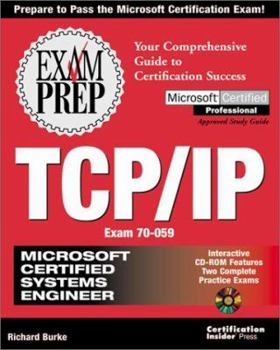 Paperback MCSE TCP/IP Exam Prep (Exam: 70-059) Book
