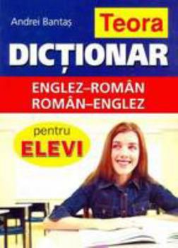 Hardcover Teora English-Romanian and Romanian-English Dictionary for Students Book