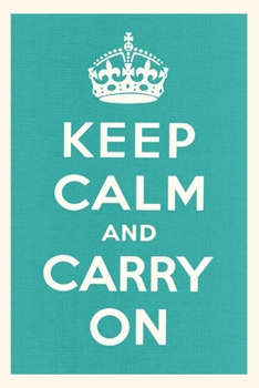Vintage Journal Keep Calm and Carry On