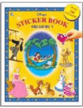 Paperback "Disney's Sticker Book" ("Treasury V") Book