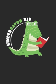 Paperback Kindergator kid: 6x9 First day of School - dotgrid - dot grid paper - notebook - notes Book