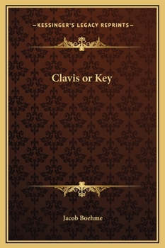 Hardcover Clavis or Key Book