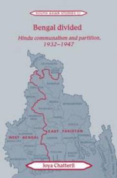Electronics Bengal Divided: Hindu Communalism and Partition, 1932-1947 Book