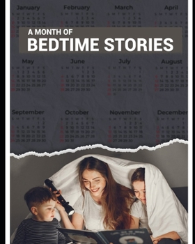 Paperback A month of bedtime stories Book