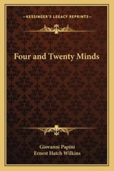 Paperback Four and Twenty Minds Book