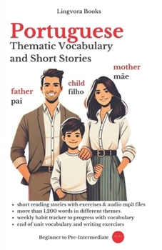 Paperback Portuguese: Thematic Vocabulary and Short Stories (with audio track) Book