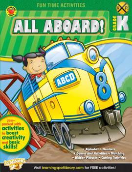 Paperback All Aboard! Activity Book, Grade K Book