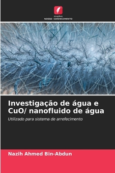 Paperback Investigação de água e CuO/ nanofluido de água [Portuguese] Book