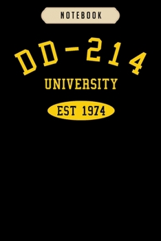 Notebook: Dd214 alumni us navy veteran 45th birthday  Notebook|6x9(100 pages)Blank Lined Paperback Journal For Student, kids, women, girls, boys, men, birthday gifts|Veteran day gifts notebook