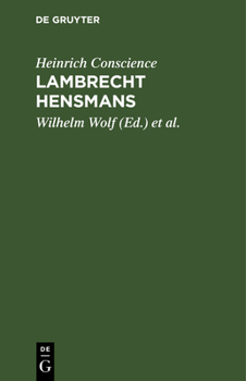 Hardcover Lambrecht Hensmans: Eine Erzählung [German] Book
