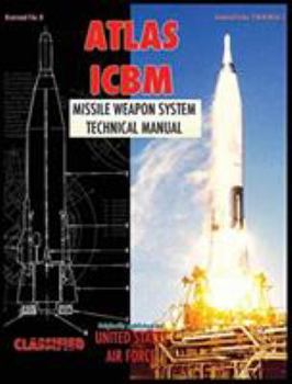 Hardcover Atlas ICBM Missile Weapon System Technical Manual Book