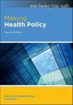 Paperback Making Health Policy Book