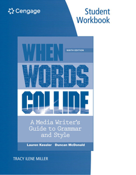 Paperback Student Workbook for Kessler/McDonald's When Words Collide, 9th Book