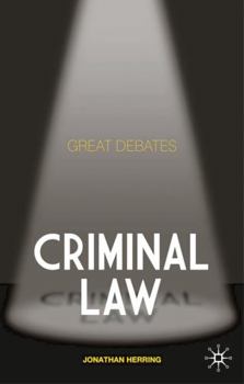 Paperback Criminal Law Book
