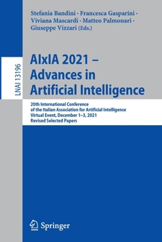 Paperback Aixia 2021 - Advances in Artificial Intelligence: 20th International Conference of the Italian Association for Artificial Intelligence, Virtual Event, Book