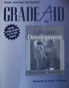 Paperback Grade Aid with Practice Tests for Lifespan Development Book