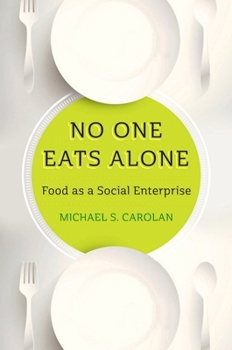 Hardcover No One Eats Alone: Food as a Social Enterprise Book