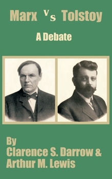 Paperback Marx versus Tostoy: A Debate Book