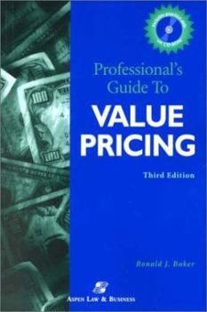 Paperback Professional's Guide to Value Pricing [With CDROM] Book