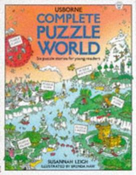 Complete Puzzle World: Puzzle Island/Puzzle Town/Puzzle Farm/Puzzle Castle/Puzzle Planet/Puzzle Mountain (Usborne Young Puzzles) - Book  of the Usborne Young Puzzles