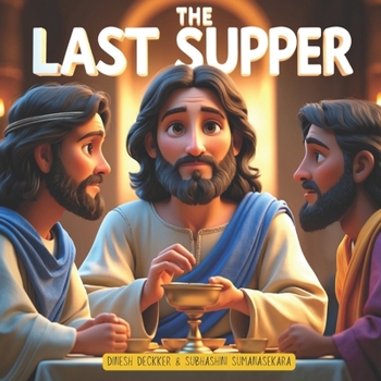 Paperback The Last Supper: A Bible Story for Kids Book