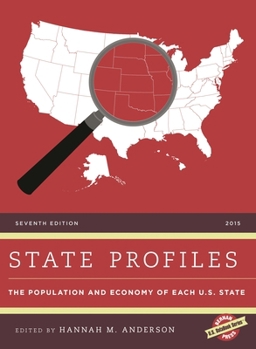 Hardcover State Profiles 2015: The Population and Economy of Each U.S. State (U.S. DataBook Series) Book