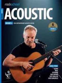 Paperback Rockschool Acoustic Grade 6 Book