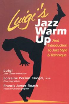 Paperback Luigi's Jazz Warm Up: An Introduction to Jazz Style & Technique Book