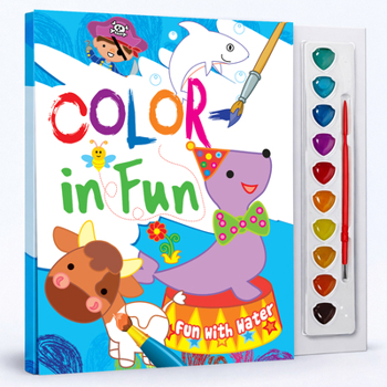 Paperback Color in Fun (Blue) (Coloring Book) Book